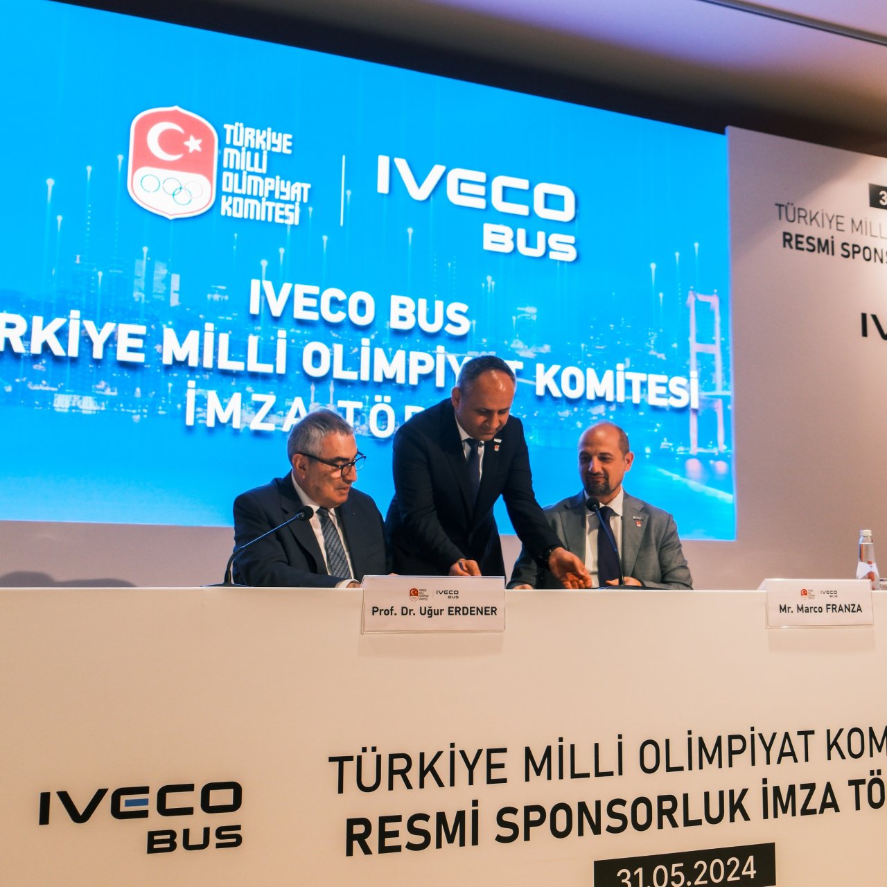 IVECO BUS ve TMOK İş Birliğinin Resmiyet Kazanması